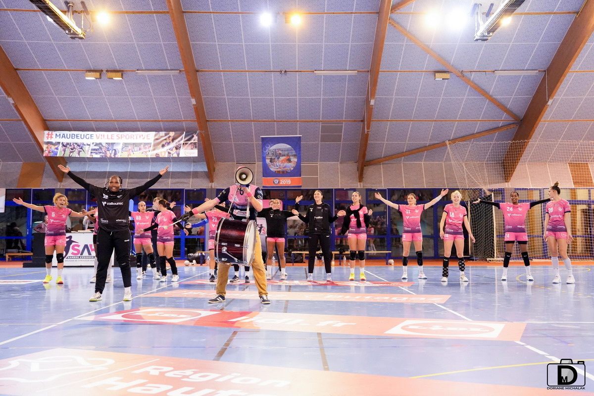 Match de handball Féminin du 19 Octobre 2024 Sambre Avesnois vs Mérignac Ligue Butagaz Energie à Maubeuge