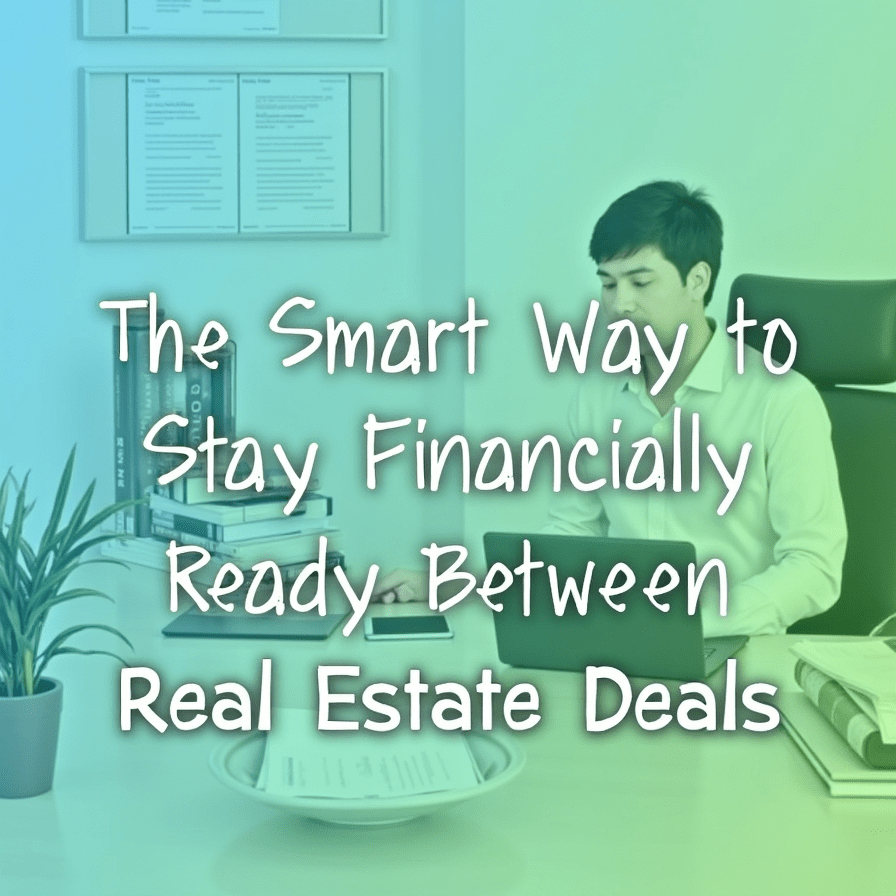 Read more about the article Real Estate: The Smart Way to Stay Financially Ready Between Real Estate Deals