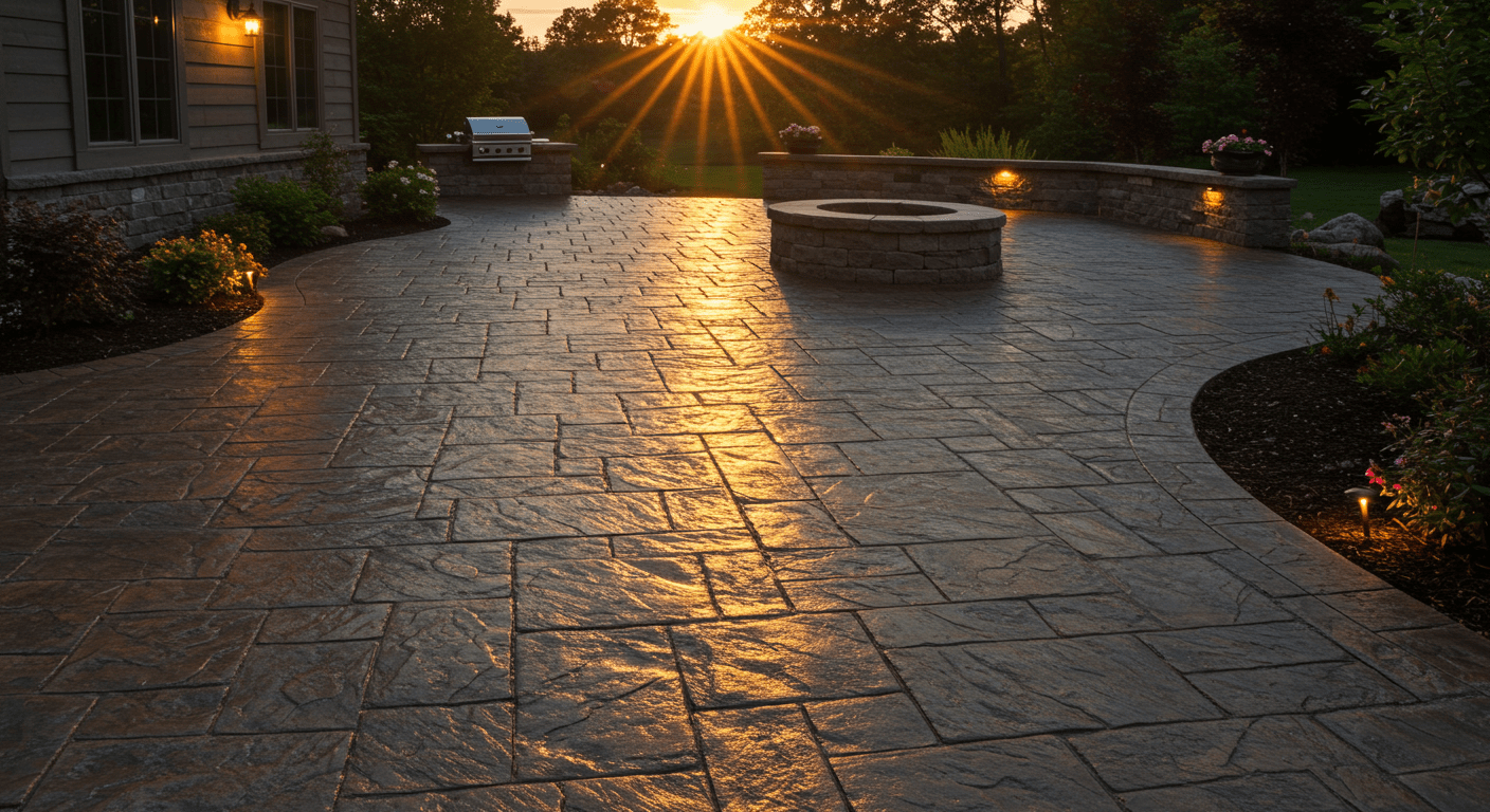 Read more about the article How much does a 20×20 stamped concrete patio cost per?