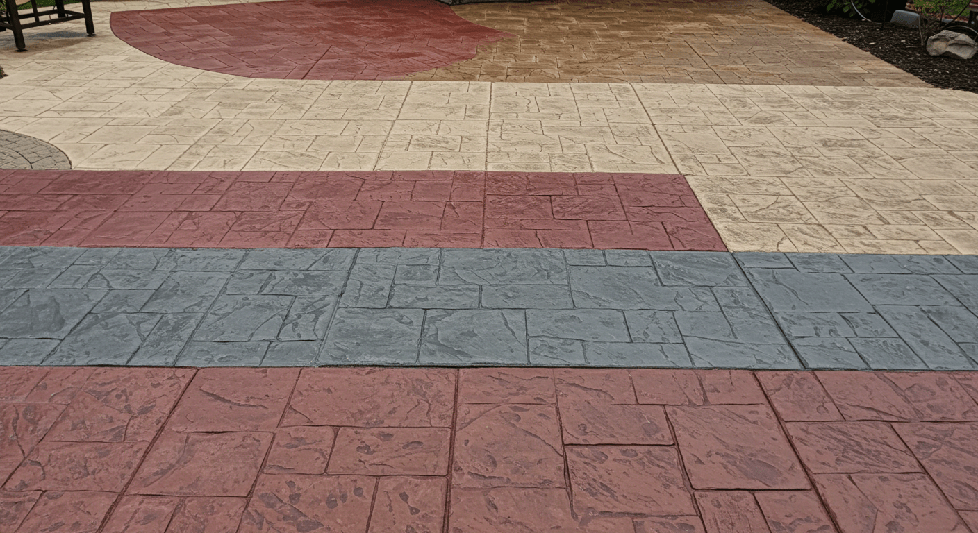 Read more about the article Can You Change the Color of Stamped Concrete?