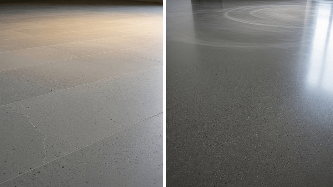 Read more about the article Lime-Ash vs. Polished Concrete