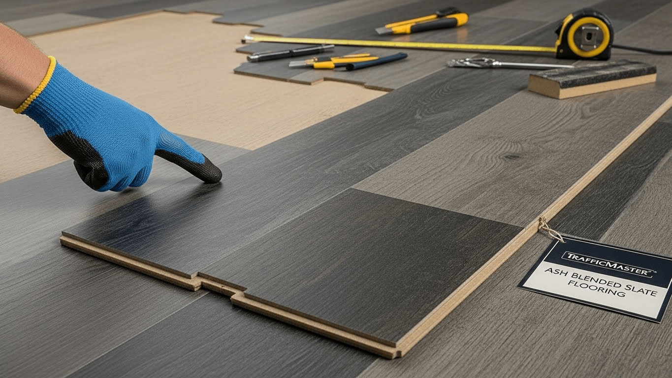 Read more about the article TrafficMaster Ash Blended Slate Flooring: Style, Durability, and Value Explained