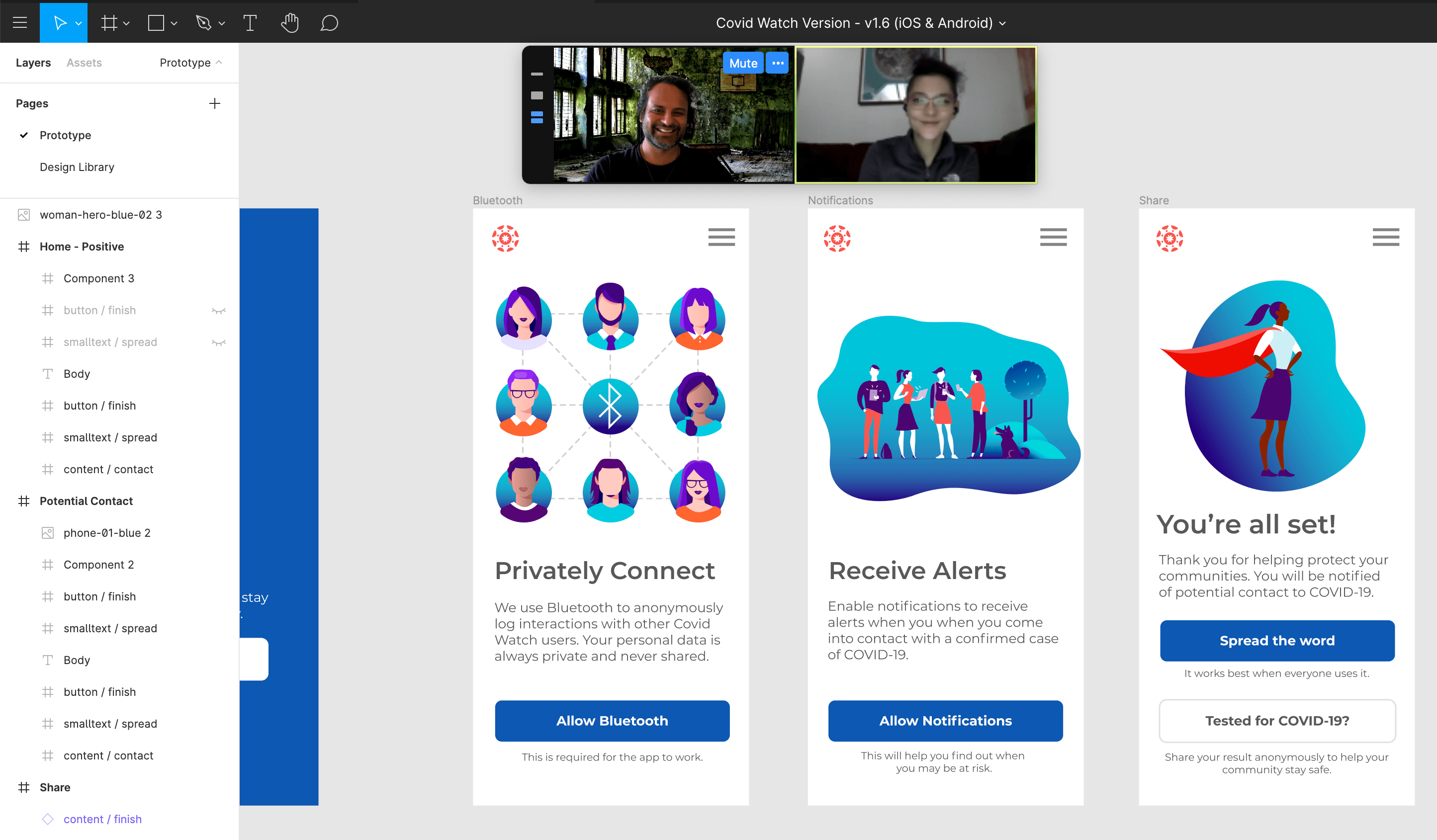 Covid Watch – A Stanford affiliated Contact Tracing app that I’m volunteering at