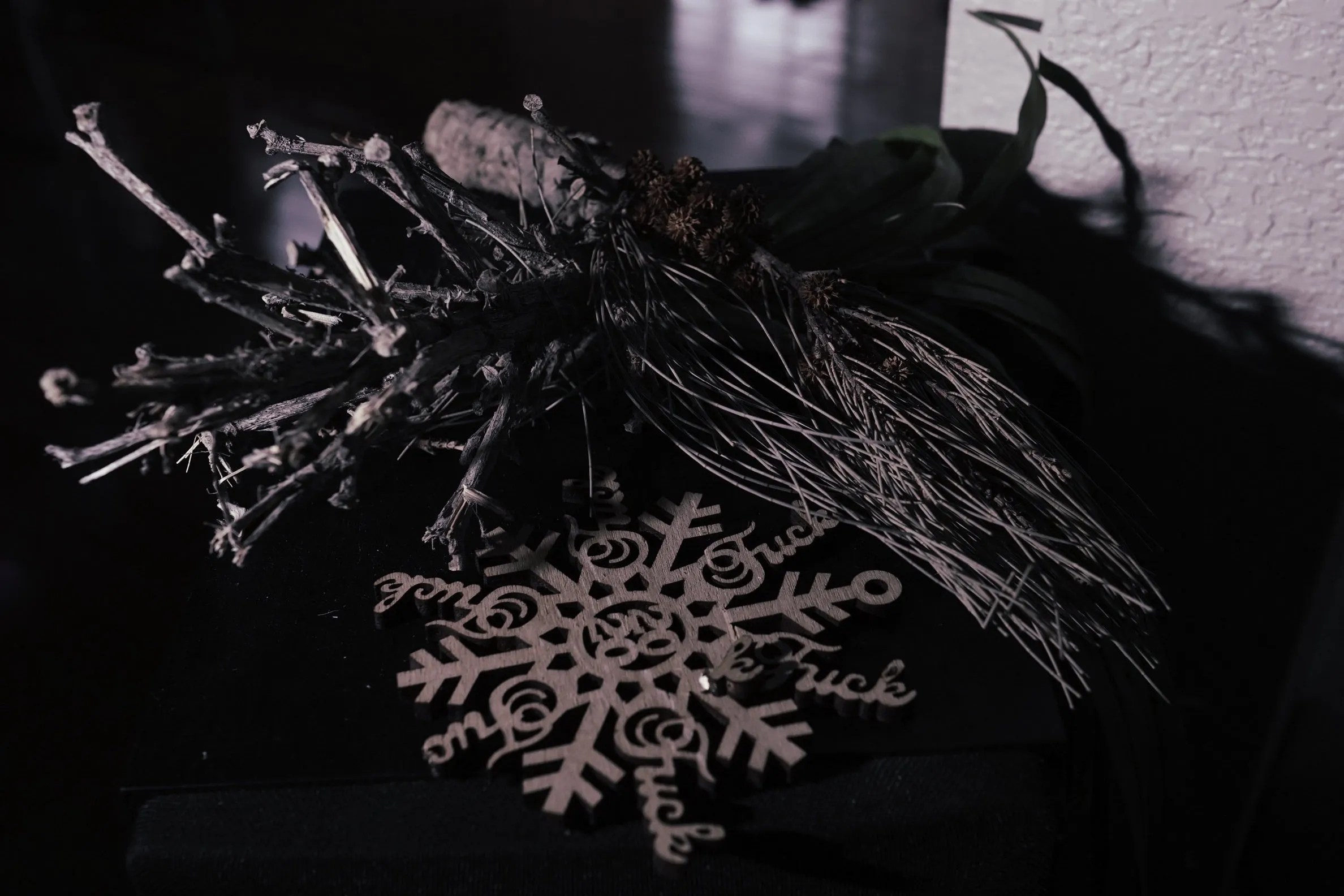 Appropriately 2020 themed laser-cut snowflake