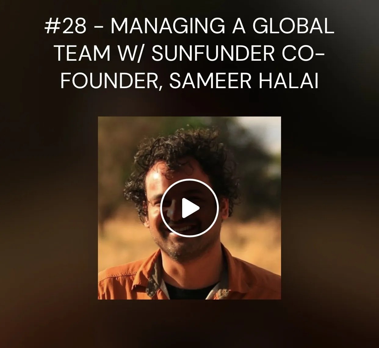 My interview on managing a remote team