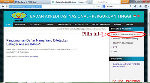 Sk & sertifikat akreditasi universitas & program studi di universitas muhammadiyah cirebon umc. Mengecek Hasil Akreditasi B Prodi Pgsd Umc Lewat Web Resmi Ban Pt Samekhusni