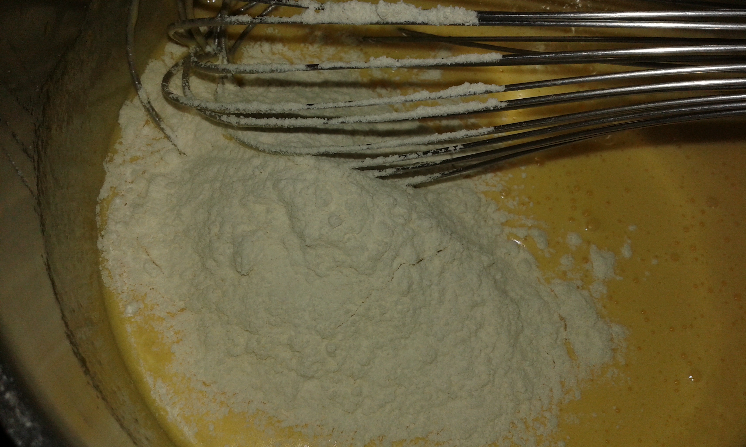 Ajouter la farine. Add flour ,