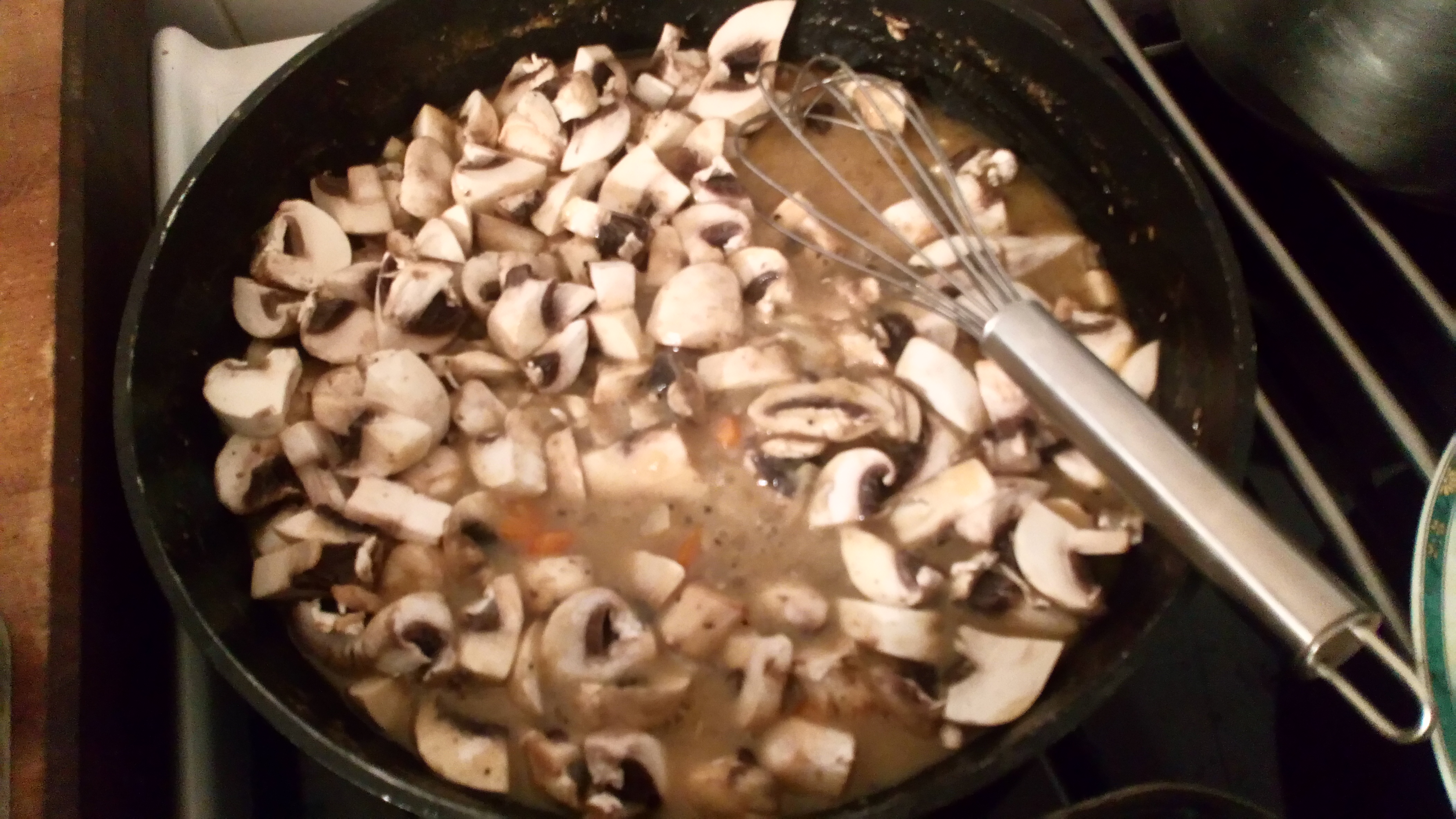 laisser cuire doucement environ 10 minutes.