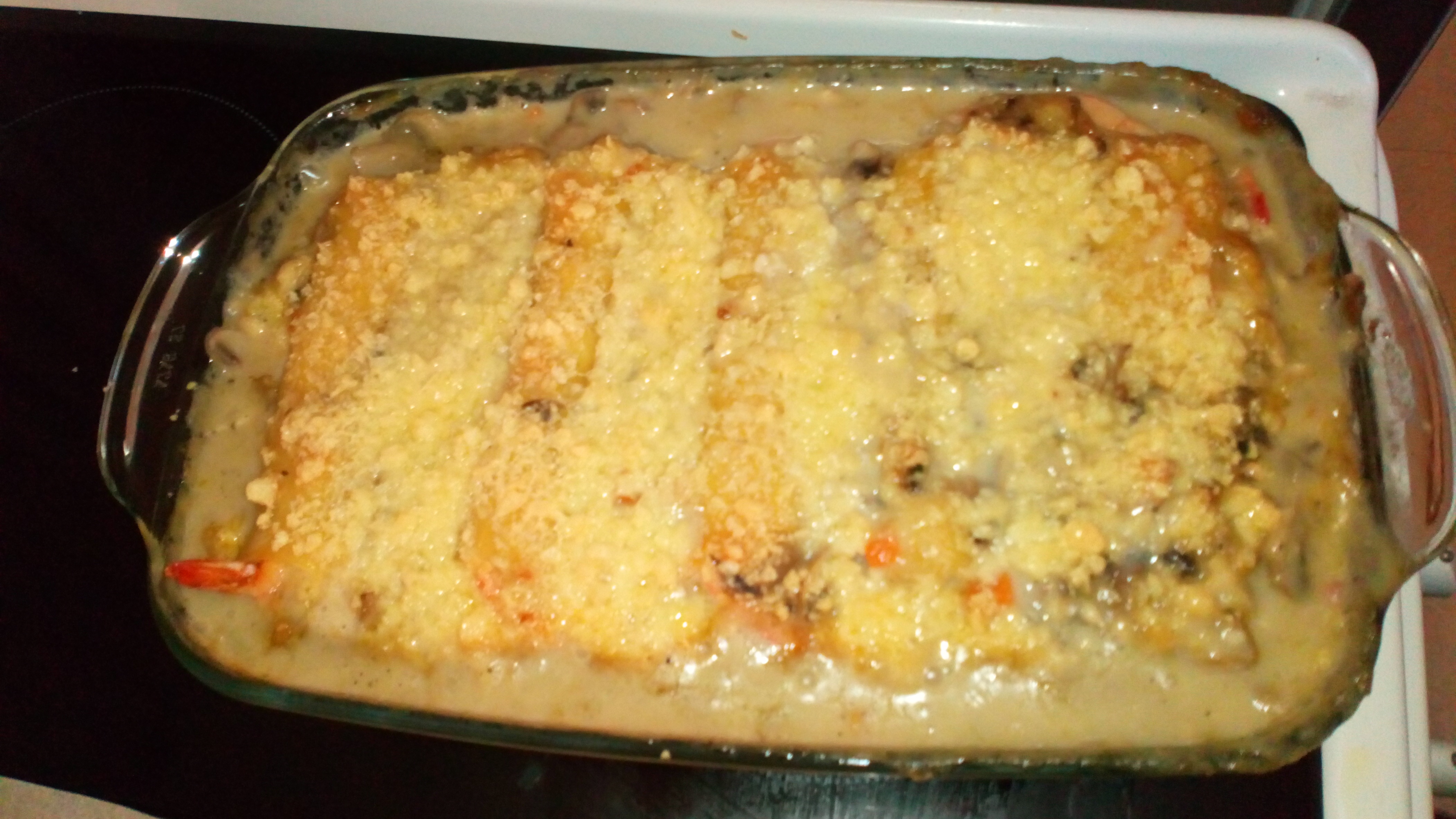 Mettre au four 30 minutes et déguster. Bake in oven for 30 minuites. Serve and enjoy tasting