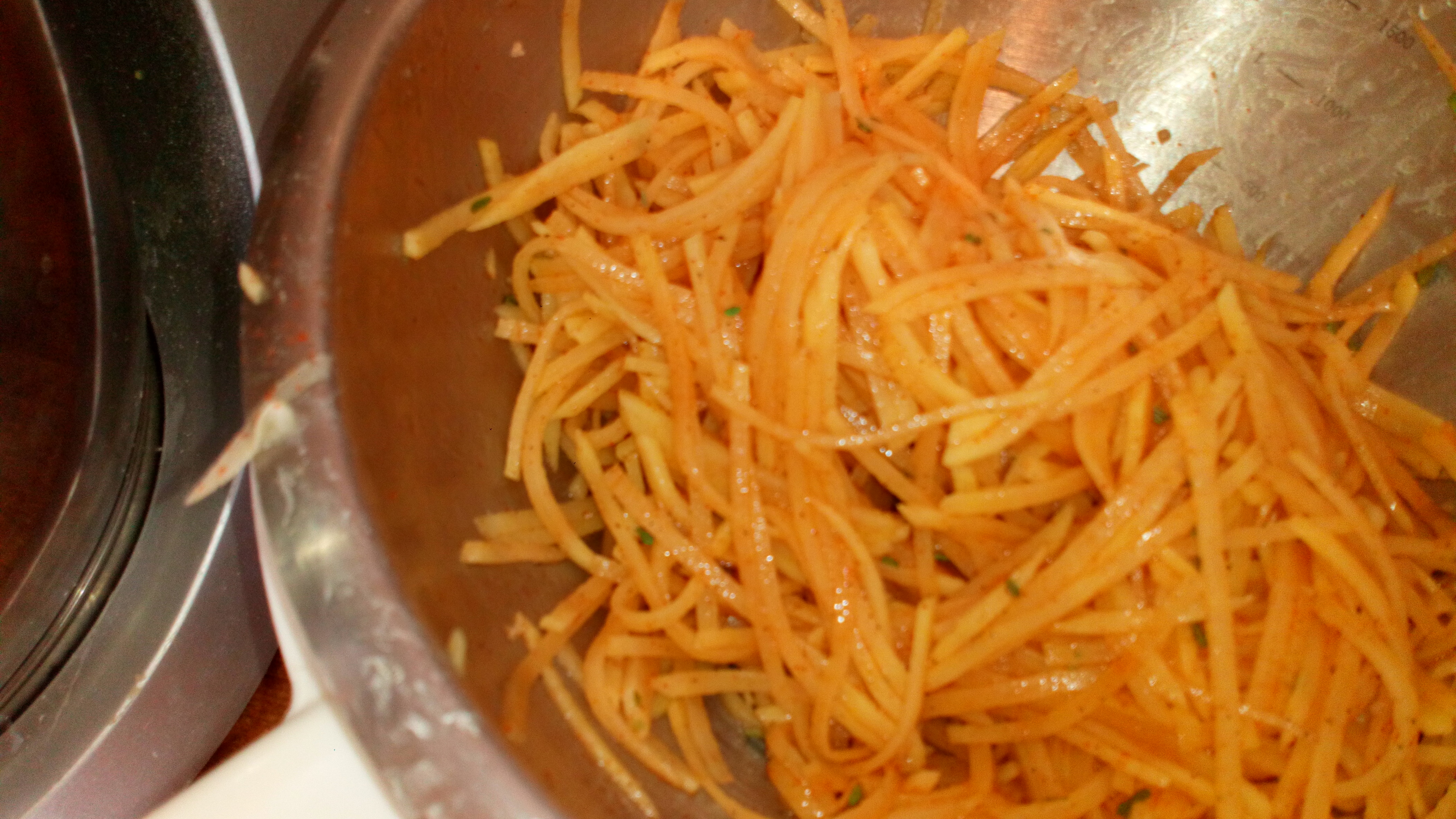 Vérifier l'assaisonnement. Check for seasoning