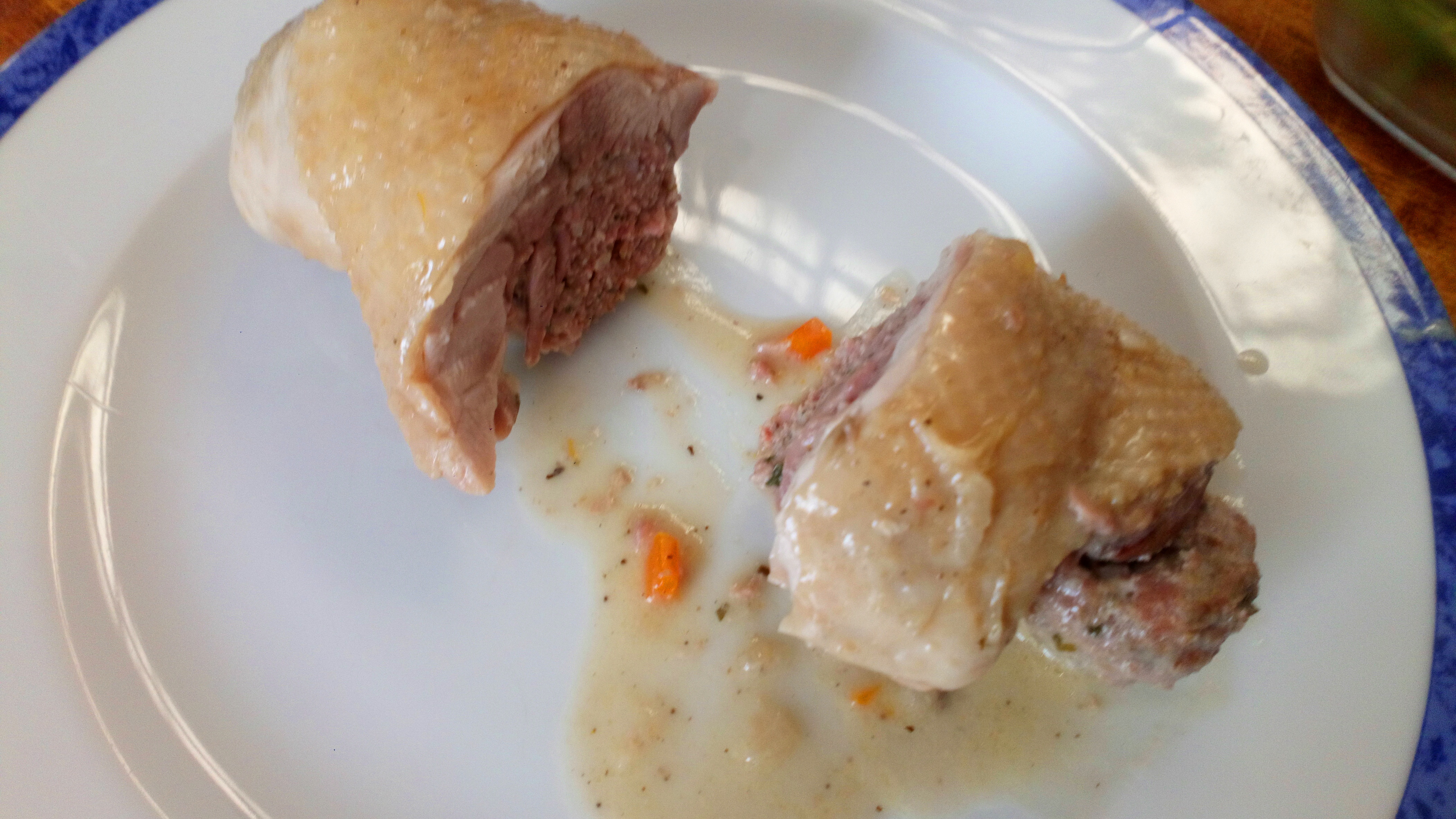 vérifier la cuisson. check if tit's it cooked