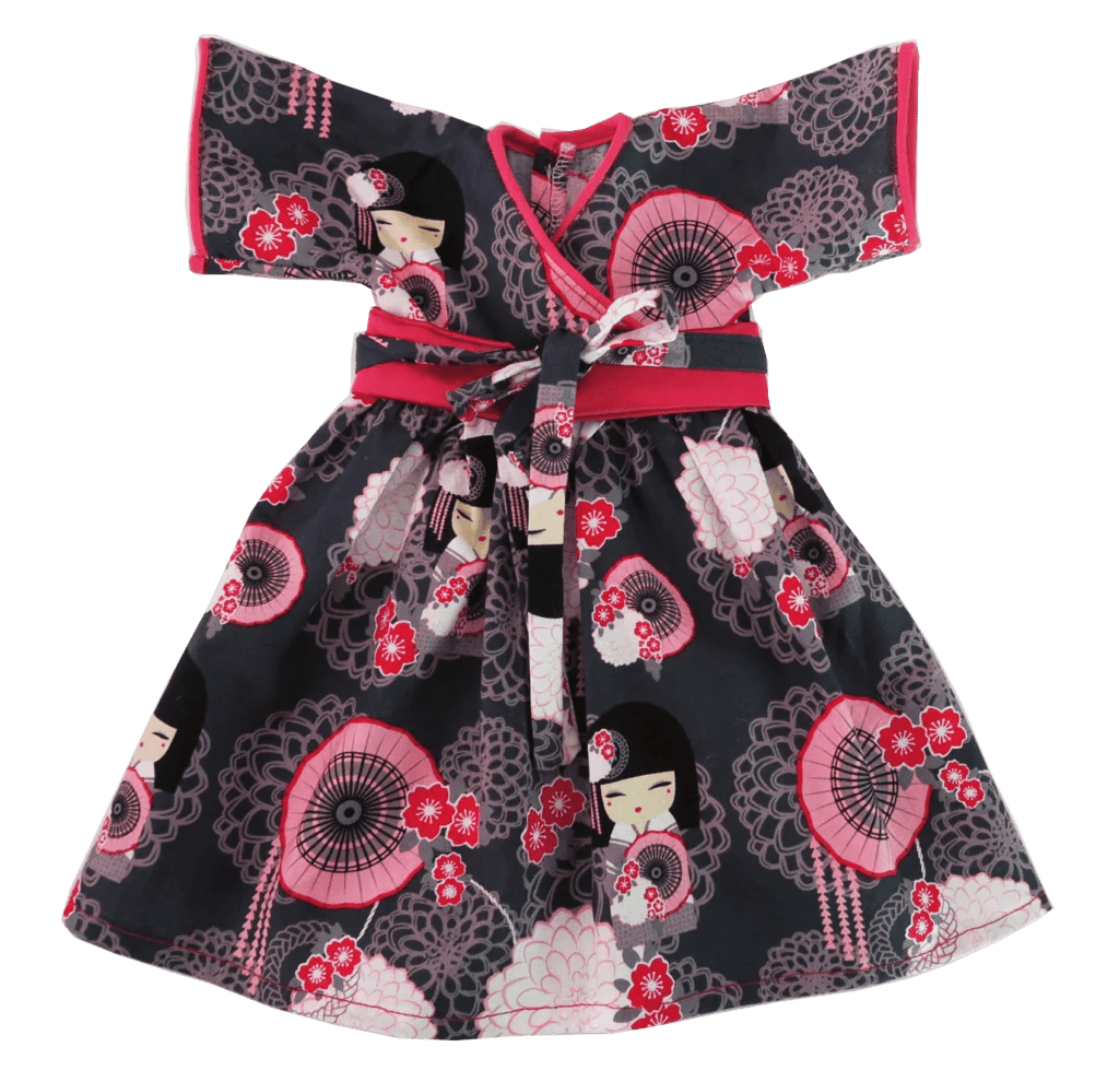 Kimono Dress For 18 Dolls Amelie American Girl Our Generation Etc