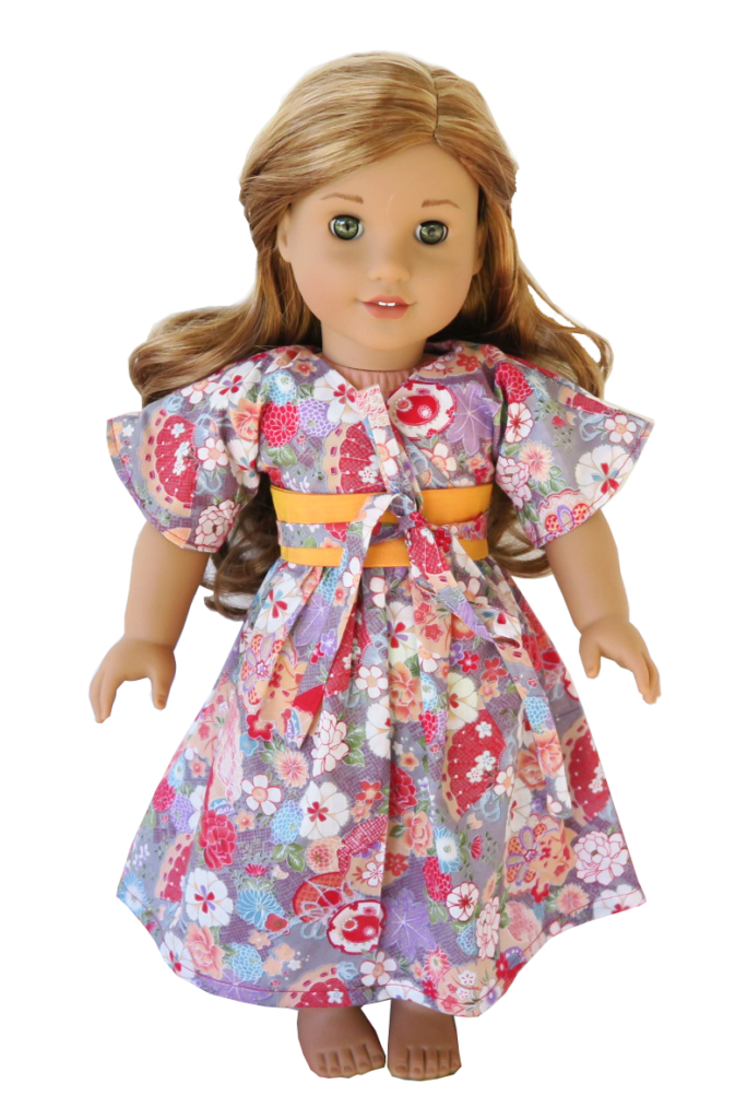 Kimono Dress For 18 Dolls Amelie American Girl Our Generation Etc