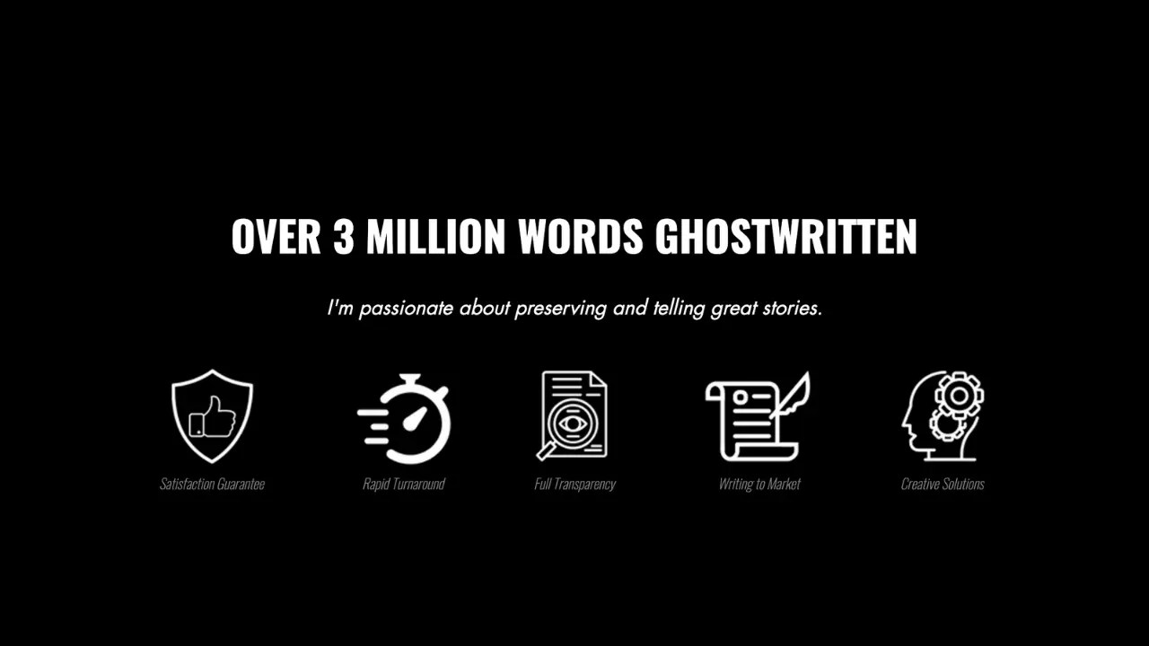 Sam Leary's Author Site Project Ghostwriting Section 2