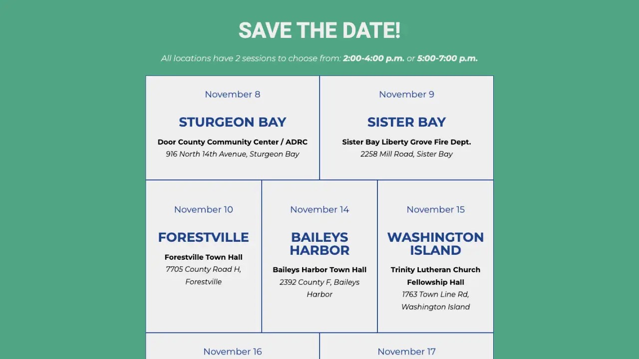 Sam Leary's Nonprofit Landing Page Section 3