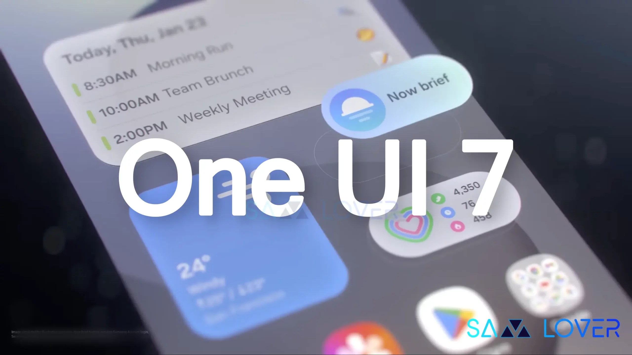 واجهة One UI 7 من سامسونج