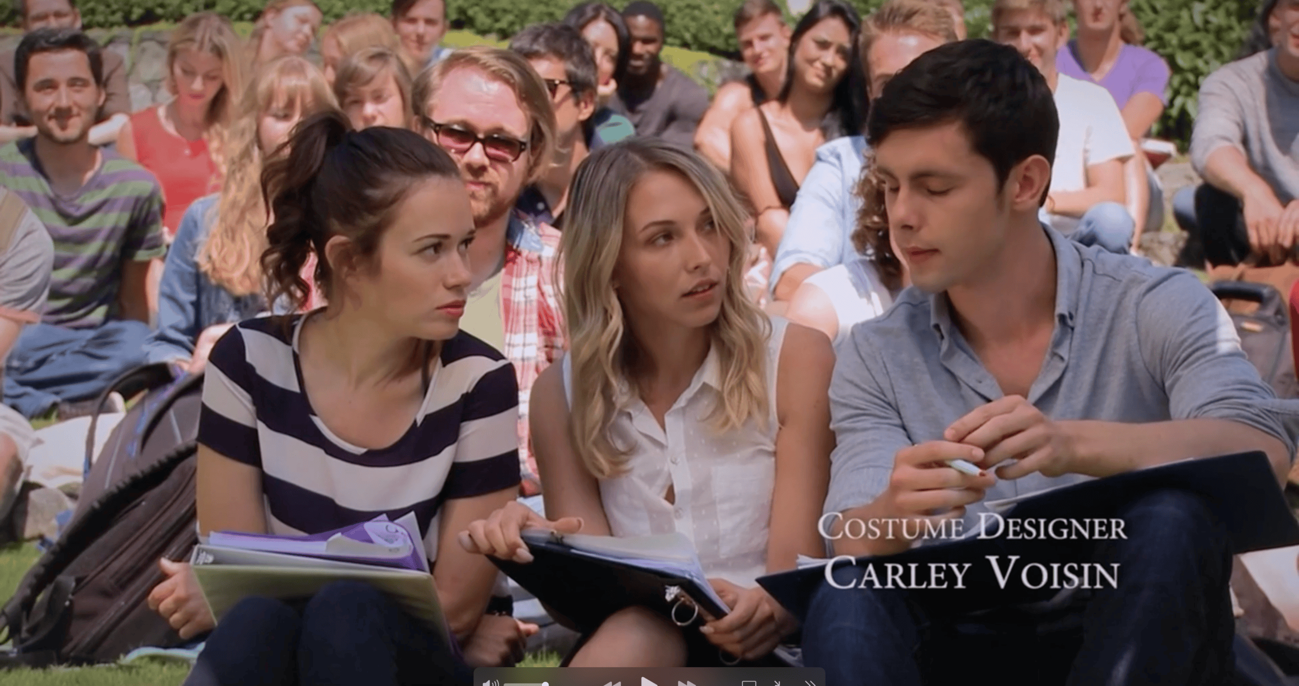 Sammi Barber Deadly Lessons – Opening — Sammi on screen