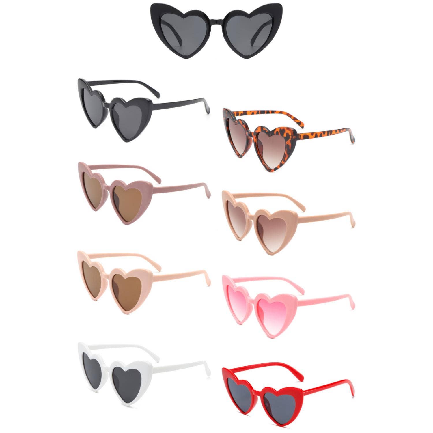 Heart Shaped Toddlers Children Sunglasses