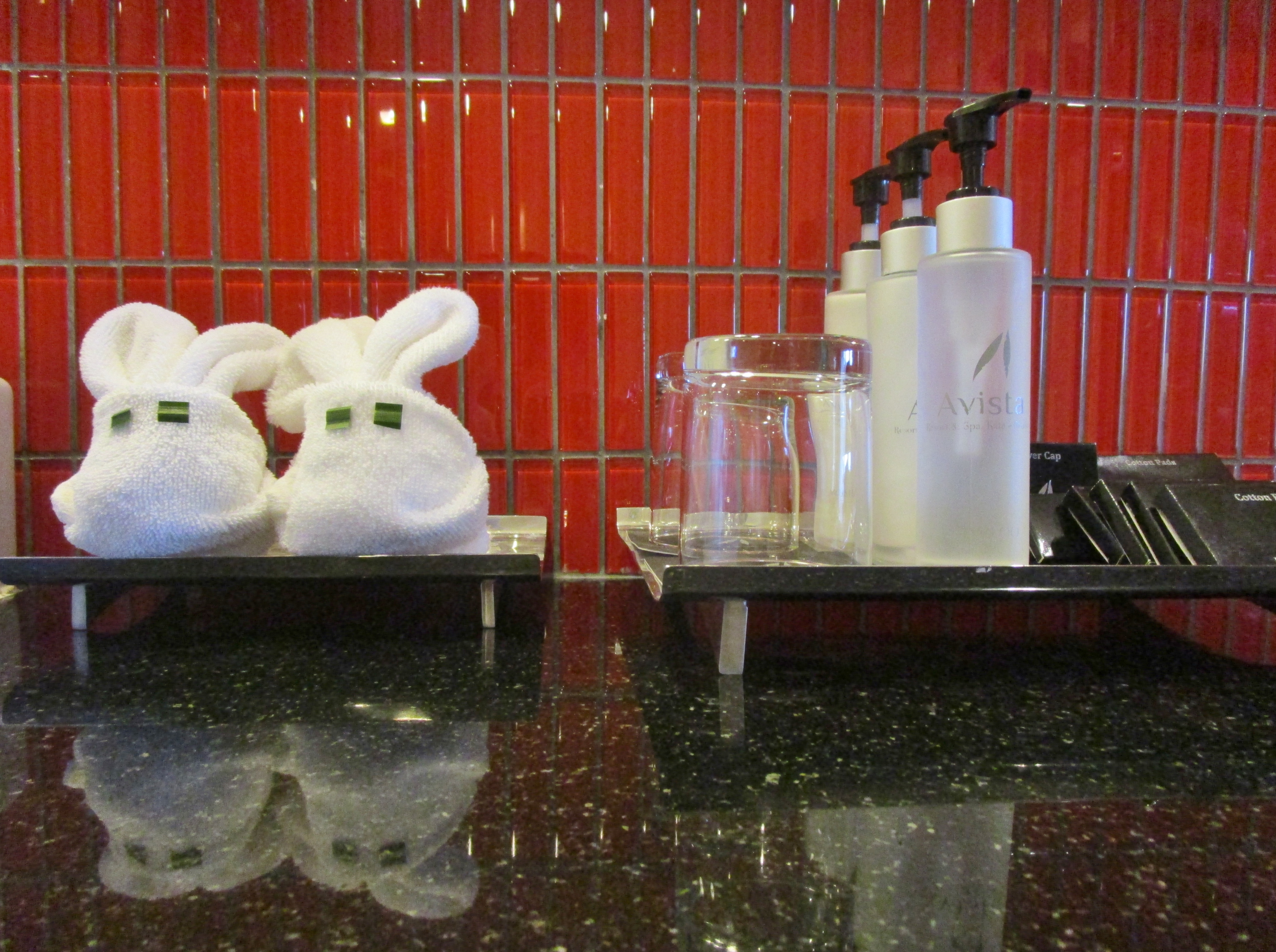 Luxury is Face Clothes in the Shape of Rabbits