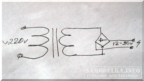 Как сделать выжигатель из кроны
