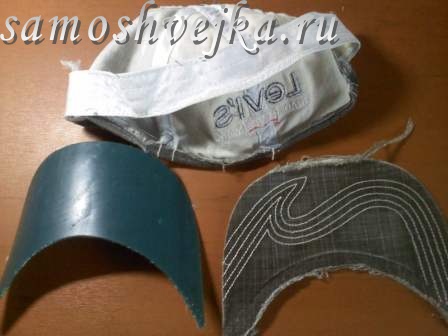 2 Как отремонтировать козырек на кепке