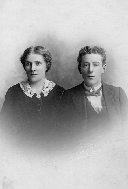 Roy Holt with wife Gertrude