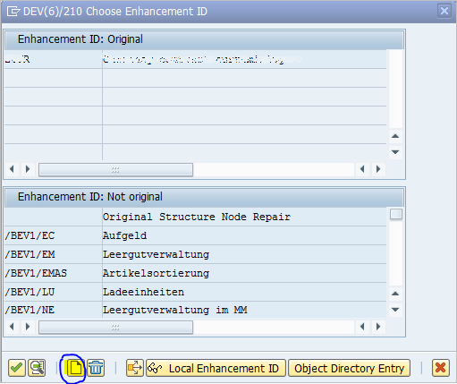 create new enhancement