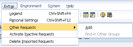 stms add transport sap