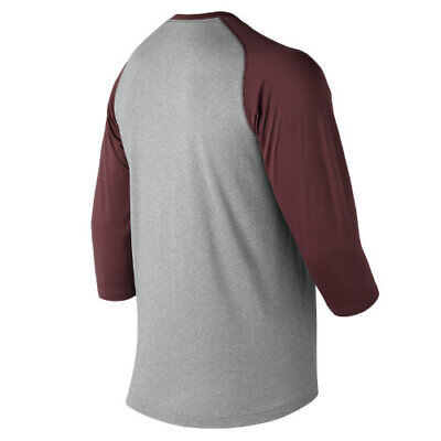 New Balance Men's 3/4 Baseball Raglan Top  | eBay - Görsel 2