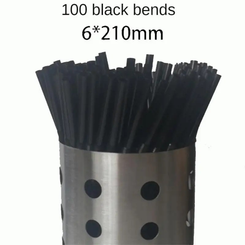1 ~ 5 adet 3/4/5mm siyah Fiber Rattan Sticks uçucu yağ Reed difüzör ev koku hava spreyi için aromatik Sticks - Görsel 6
