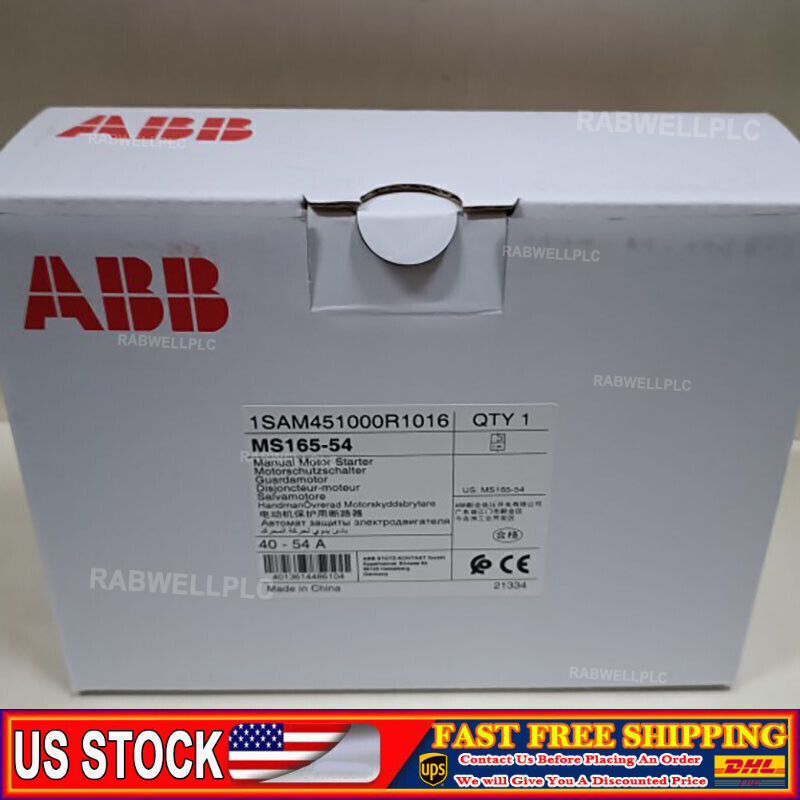 1PC New Abb MS165-54 Motor Circuit Breaker Protection- - Görsel 1