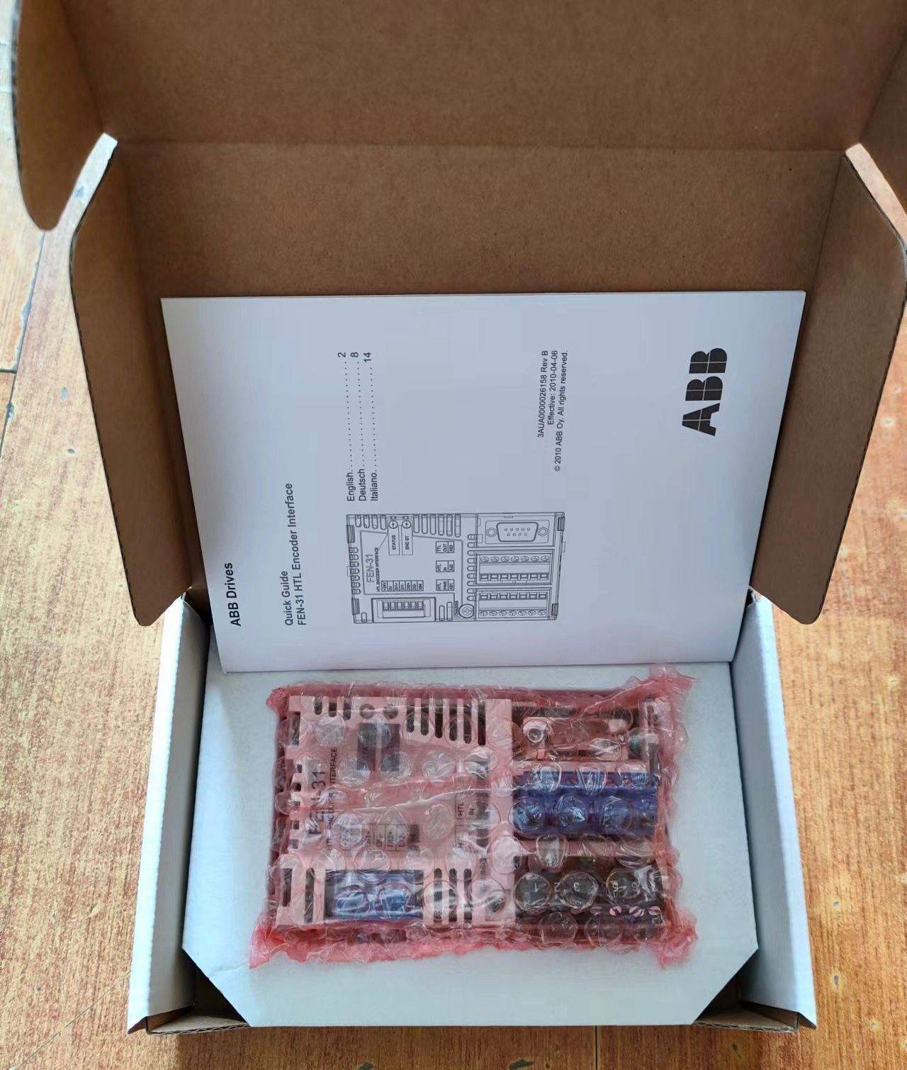 1PC NEW ORIGINAL ABB FEN-31 ENCODER INTERFACE FEN31 FREE EXPEDITED SHIPPING - Görsel 2
