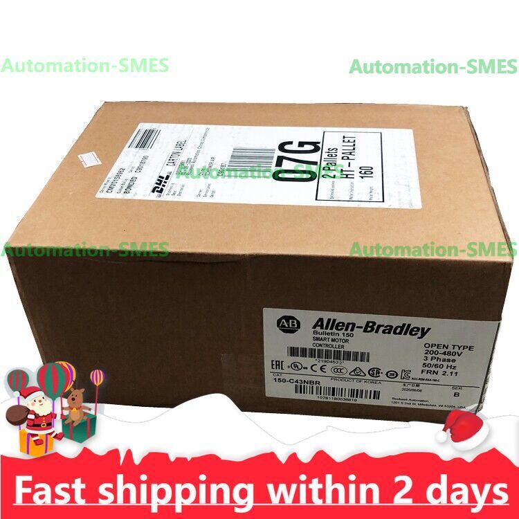 AB 150-C43NBR SMC-3 43A Smart Motor Controller 150C43NBR New Original US Stock - Görsel 1