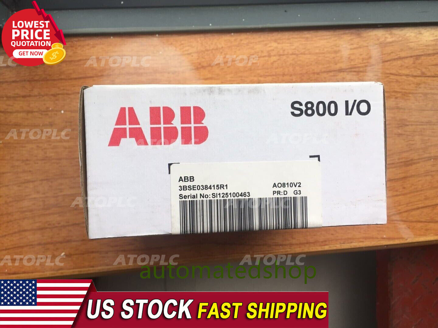 3BSE038415R1 ABB AO810V2 Module Brand New Shipping DHL/FedEX - Görsel 1