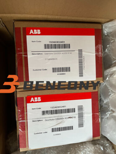 Brand New 1SDA038324R1 ABB Spring Energy Storage Motor SACE Spot Goods！ - Görsel 1