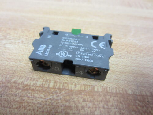 ABB MCB-10 Contact Block MCB10 1SFA611610R1001 - Görsel 2