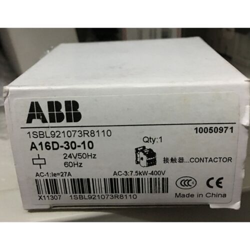 One new Abb contactors A16D-30-10 A16D-30-10 Free shipping - Görsel 3