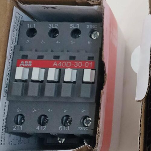 One Brand New ABB A40D-30-01 110v AC contactor Free shipping - Görsel 2