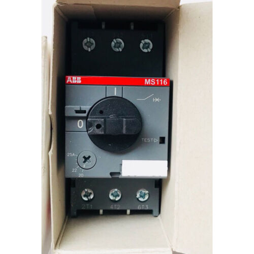 One new Abb MS116-25 20-25A Protection circuit breaker Fast Shipping - Görsel 2