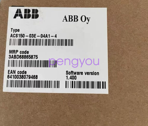 1PCS ABB ACS150-03E-04A1-4 Frequency Converter 1.5KW Brand new Fedex or DHL