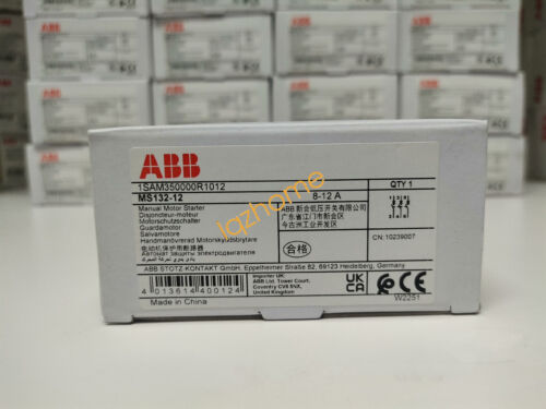 1 PCS  ABB  MS132-12   Motor   Protector Brand new fast shipping#DHL / FedEx - Görsel 1