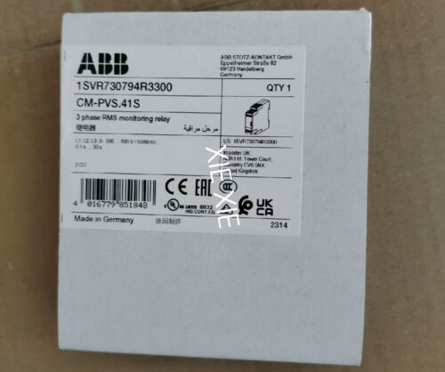Brand new ABB Monitoring relays CM-PVS.41S  shipping Via Fedex or DHL