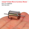 12mm*15mm Mini Coreless Motor Dual Shaft DC 6V-12V High Speed RC HO Rail Train - Görsel 1