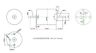 12mm*15mm Mini Coreless Motor Dual Shaft DC 6V-12V High Speed RC HO Rail Train - Görsel 2