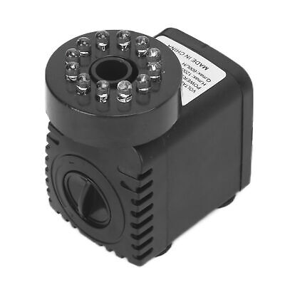 Submersible Fountain Pump With LED Light Water Pump Light For Water Feature SLS - Görsel 4