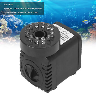 Submersible Fountain Pump With LED Light Water Pump Light For Water Feature SLS - Görsel 12