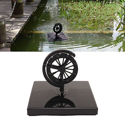 Solar Fountain Pump With LED Color Light 8 Nozzles Windmill High Capacity - Görsel 5