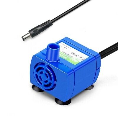 Electric Water Pump Double Color Light 12V Electrical Components Plastic - Görsel 1