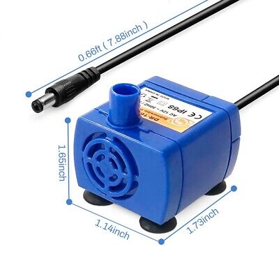 Electric Water Pump Double Color Light 12V Electrical Components Plastic - Görsel 5