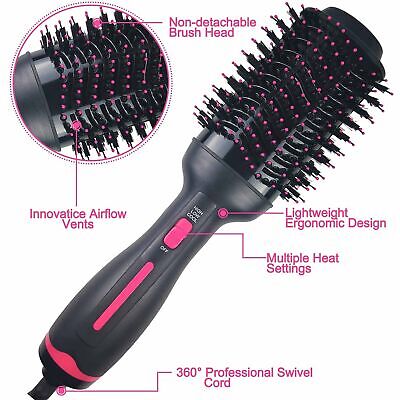 Brush Liscinate Ricci Curling Iron Hair Dryer Professional 3IN1 - Görsel 2